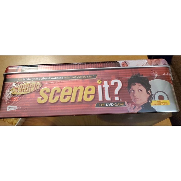 Seinfeld Scene It? The DVD Game Deluxe New factory sealed tin never opened - Picture 6 of 10